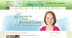 Desktop Screenshot of bracesfairfield.com